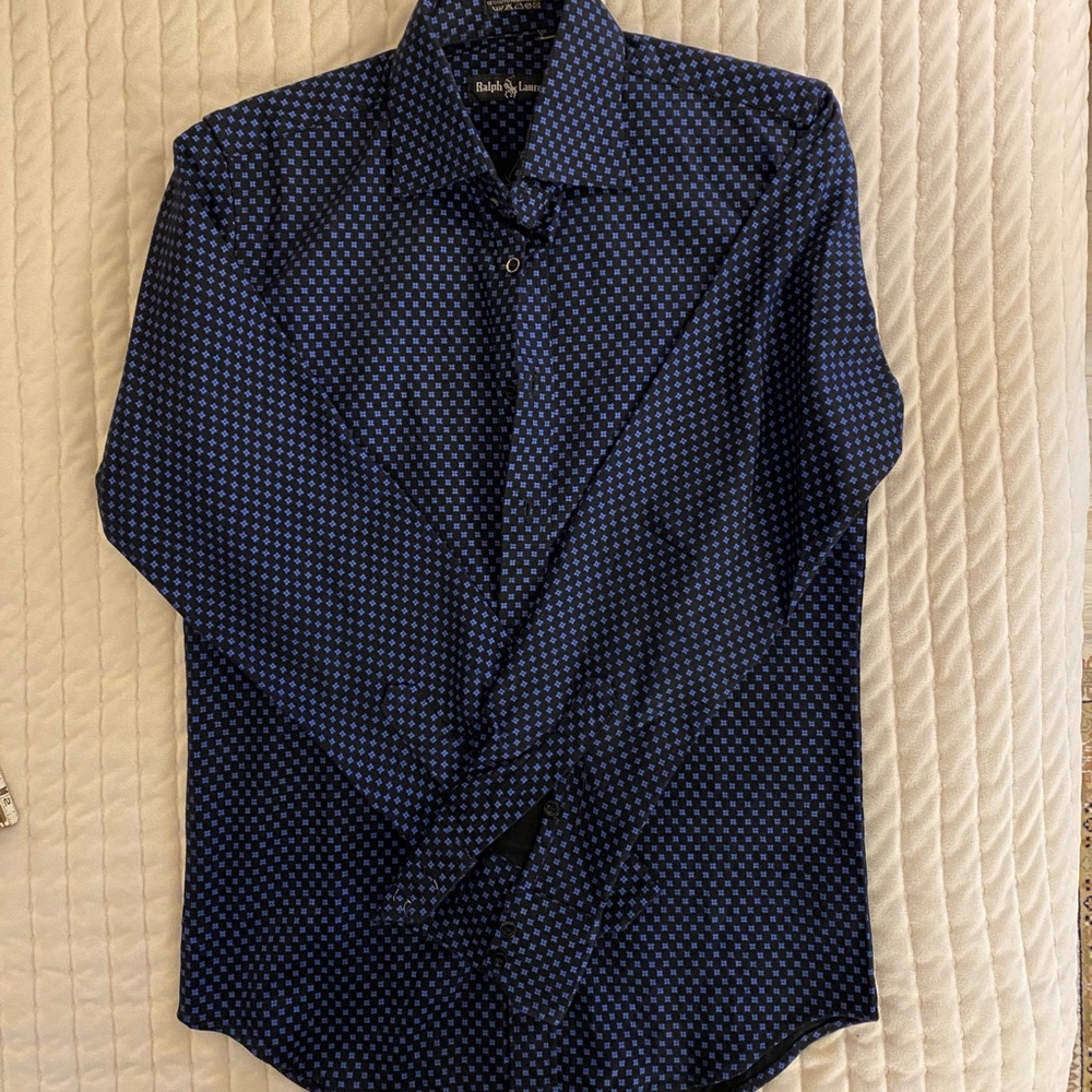 Mens Ralph Lauren cotton button down